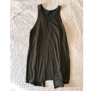 Lululemon All Tied Up Tank Dark Green